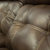 Haygen Espresso Reclining Sofa