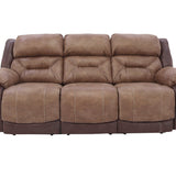 Adeline Butternut Leather Power Recliner