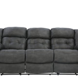 Haygen Charcoal Reclining Sofa
