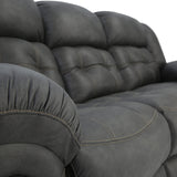 Haygen Charcoal Reclining Sofa