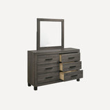 Amelie Grey Dresser and Mirror (Test)